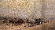 Nicolae Grigorescu The Return from the Fair Norge oil painting reproduction